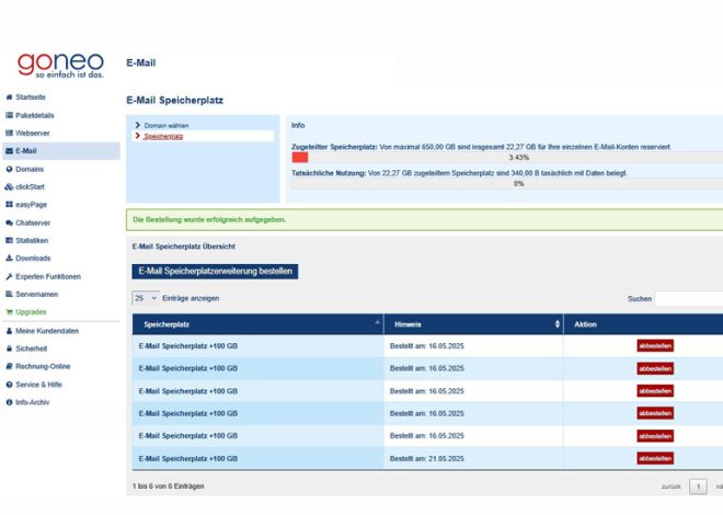 E-Mail-Speicher voll? Hier ist die Rettung
