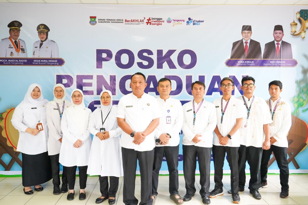 Posko THR 2026 di Kabupaten Tangerang Resmi Dibuka, Pekerja Bisa Lapor Jika THR Bermasalah