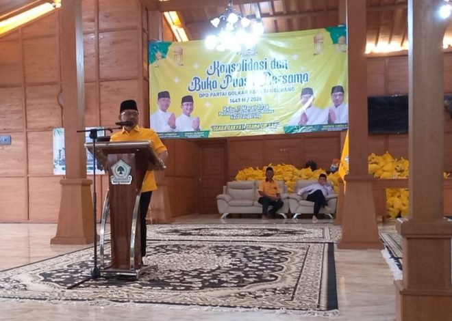 Partai Golkar Gelar Konsolidasi dan Buka Puasa Bersama