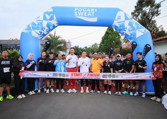 Semangat Hari Lahir Pancasila Menggema, Ratusan Peserta Padati Fun Run Kodim 0602/Serang