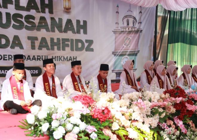 Wisuda Tahfidz Daarul Hikmah Sukadiri, Wabup Tangerang Buka Peluang Beasiswa ke Luar Negeri