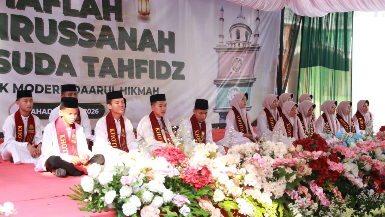 Wisuda Tahfidz Daarul Hikmah Sukadiri, Wabup Tangerang Buka Peluang Beasiswa ke Luar Negeri