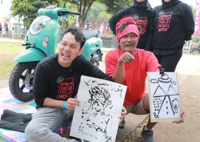 Agis Buka Jambore Sketsa Serang Sketchwalk, Dorong Kota Serang Lebih Hidup, Nyaman, dan Berkarakter