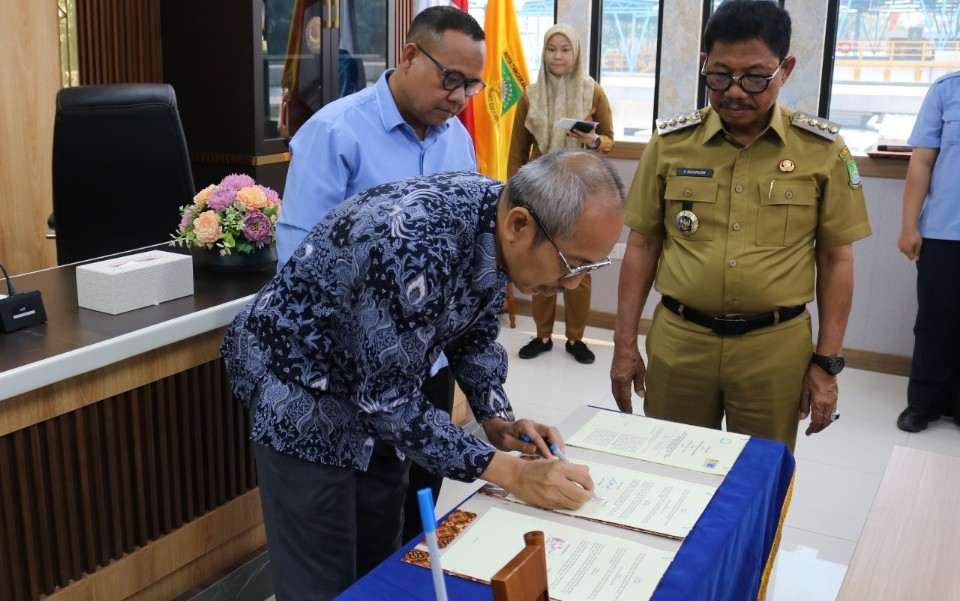 Perumda Tirta Benteng Gandeng UI
